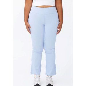 Cotton On Trendy Plus Size Active Rib Flare Pants NWT